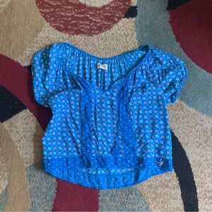 Hollister Floral Blouse Top
